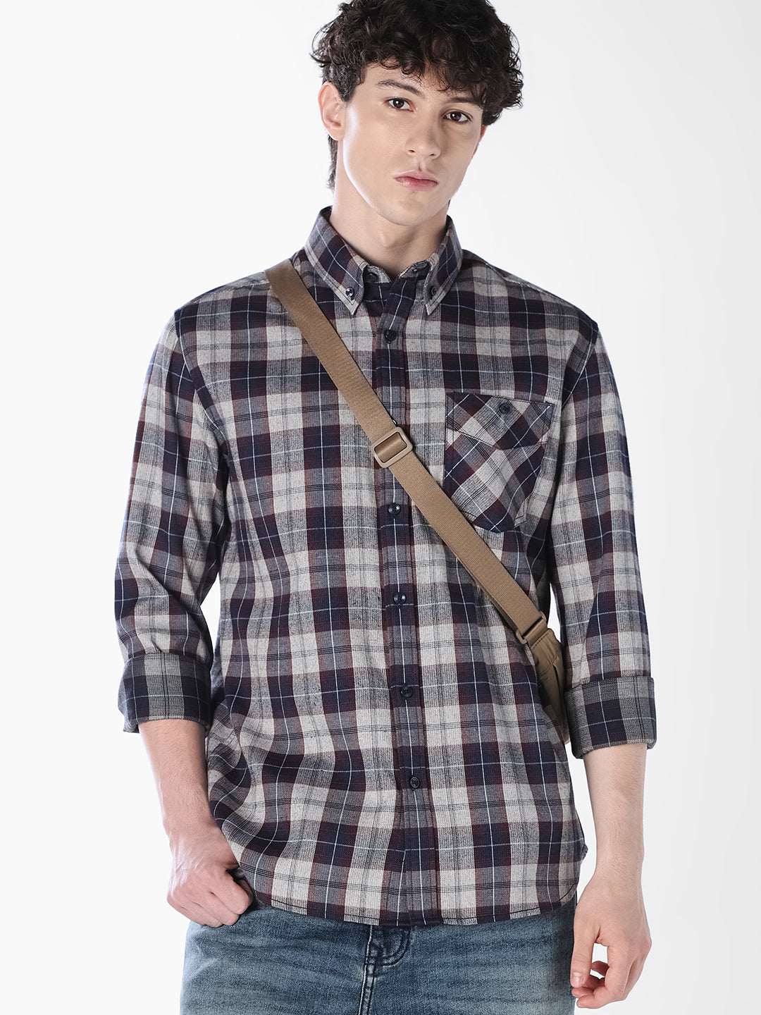 Cotton Check Shirt