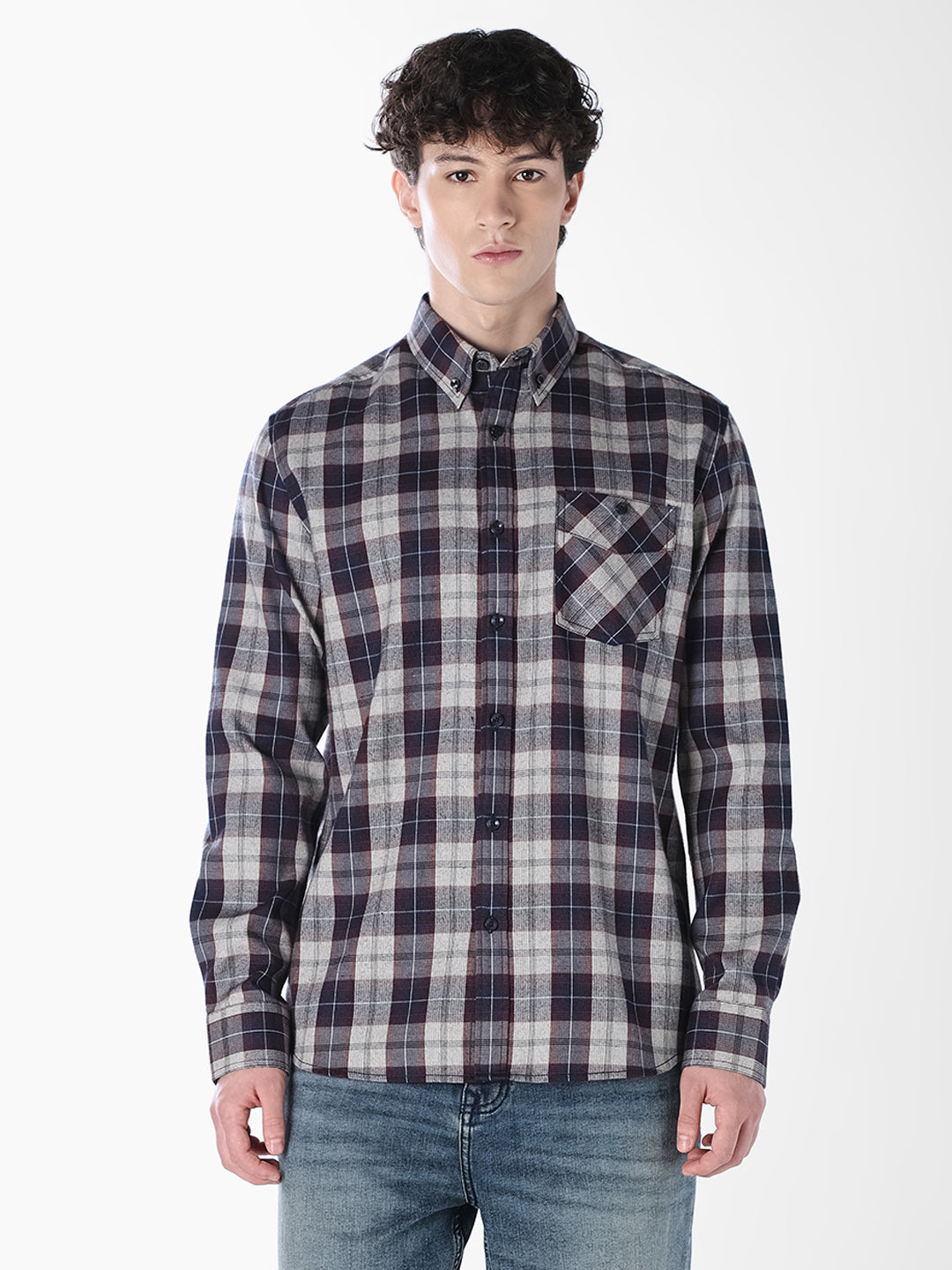 Cotton Check Shirt