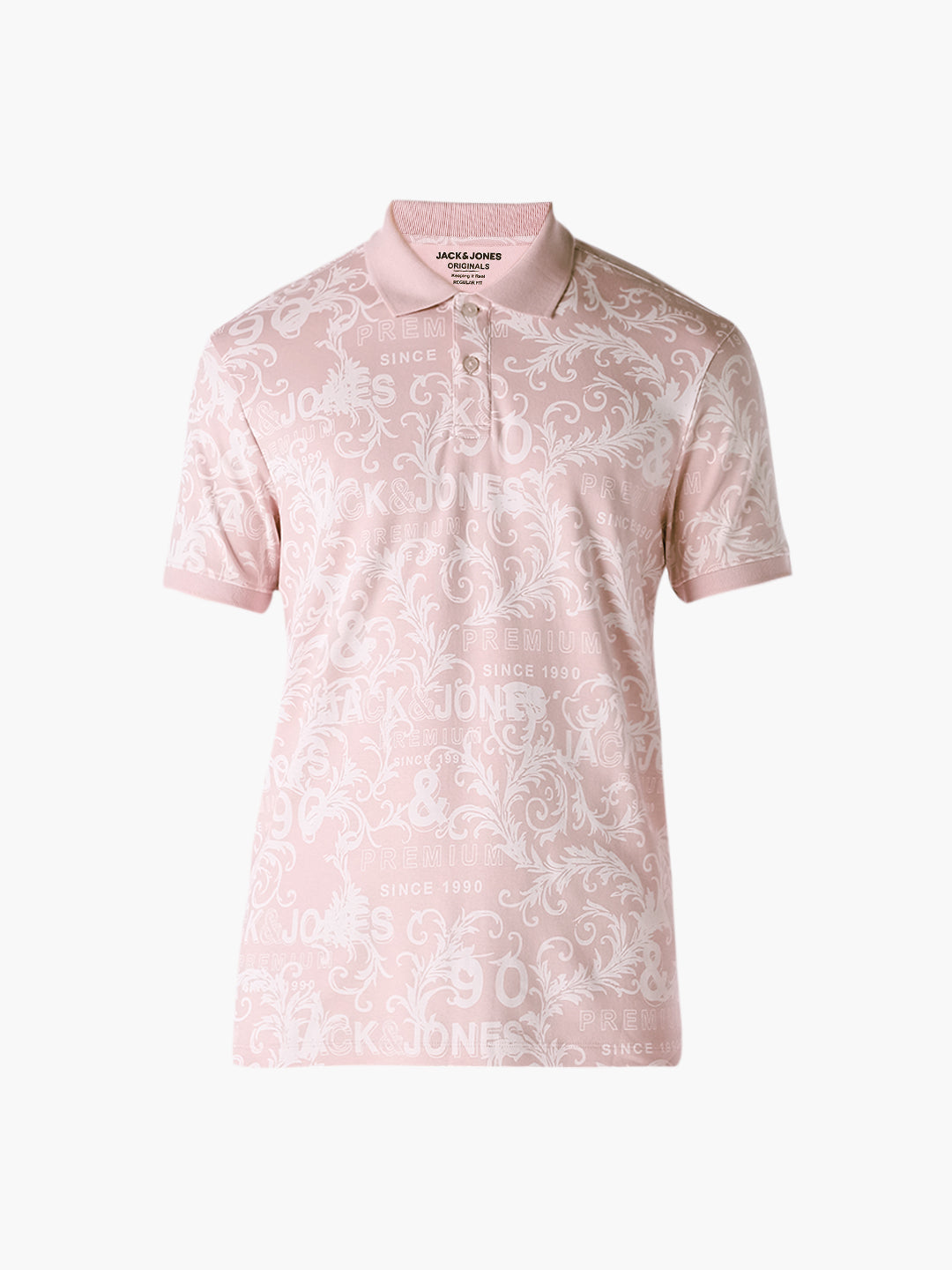 Printed Cotton Polo
