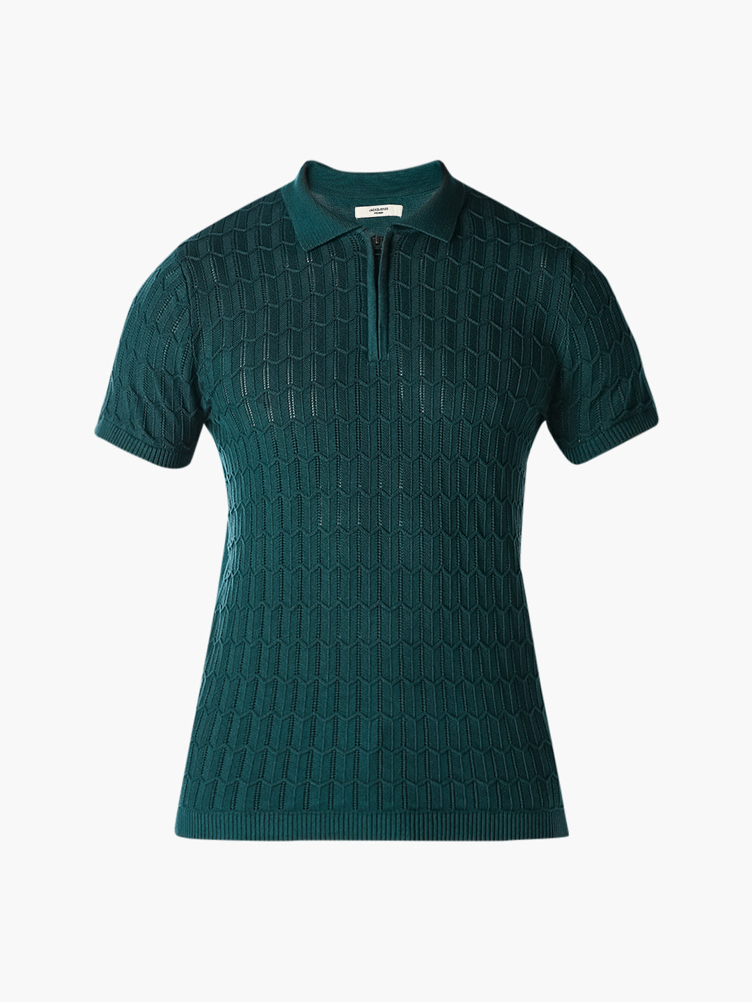Green Knitted Polo