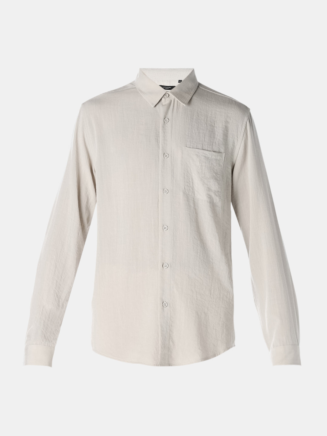 Off-White Solid Shirt