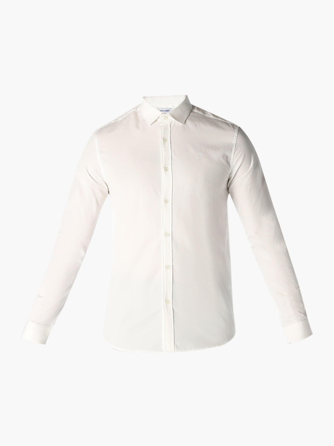 White Slim Fit Formal Shirt