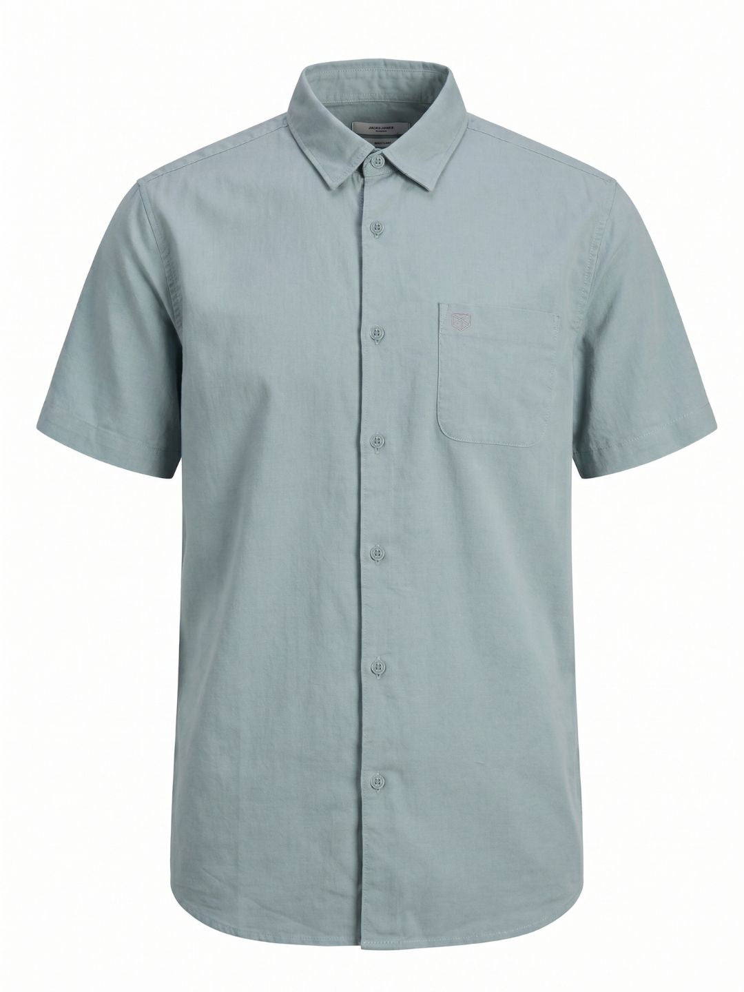 Grey Linen Blend Shirt
