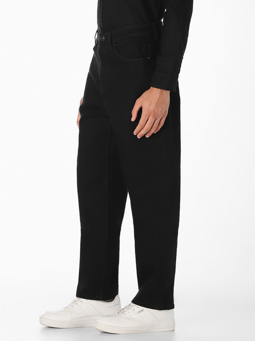 Black Dario Loose Fit Jeans