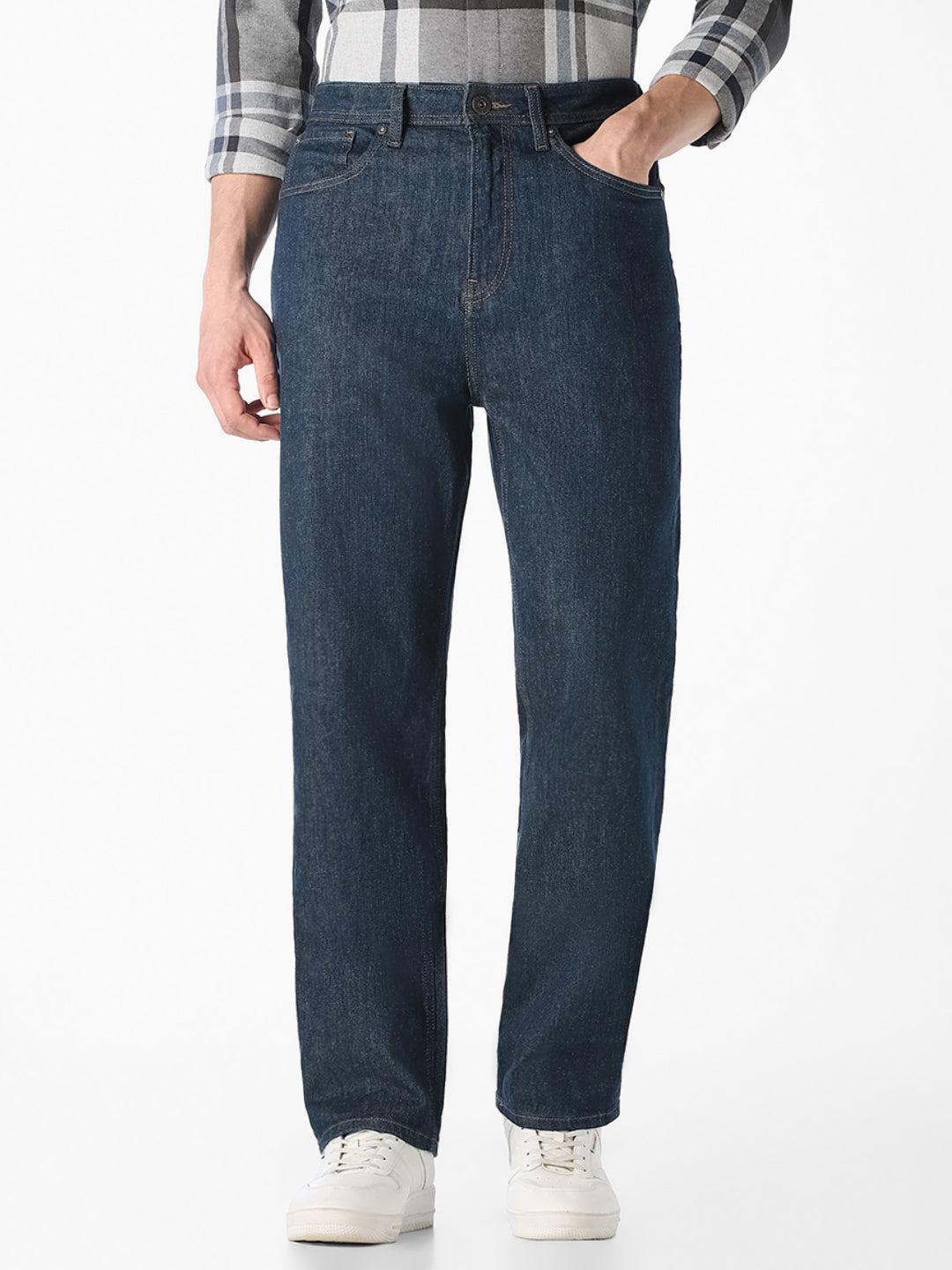 Dark Blue Anti Fit Jeans