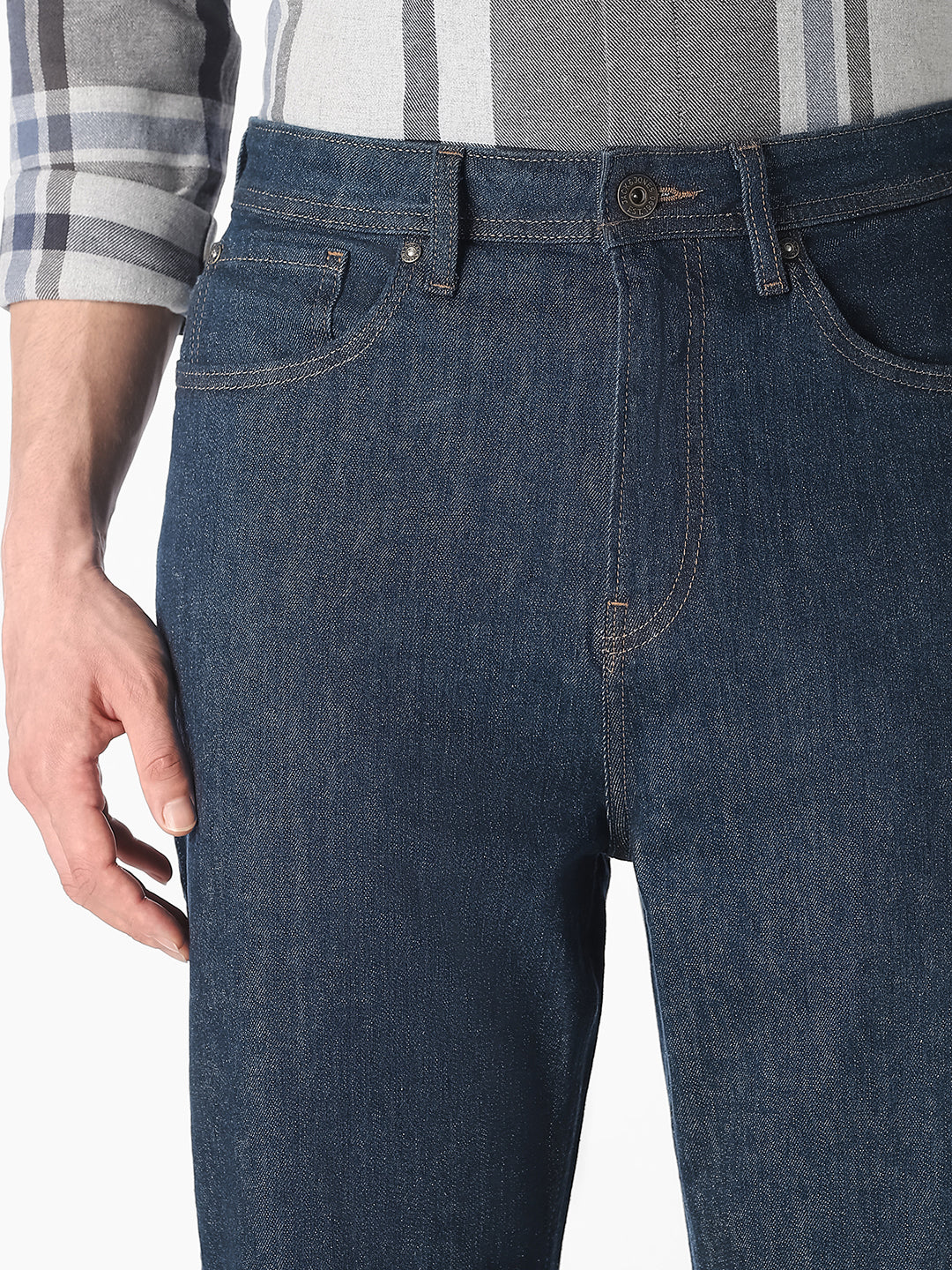 Dark Blue Anti Fit Jeans