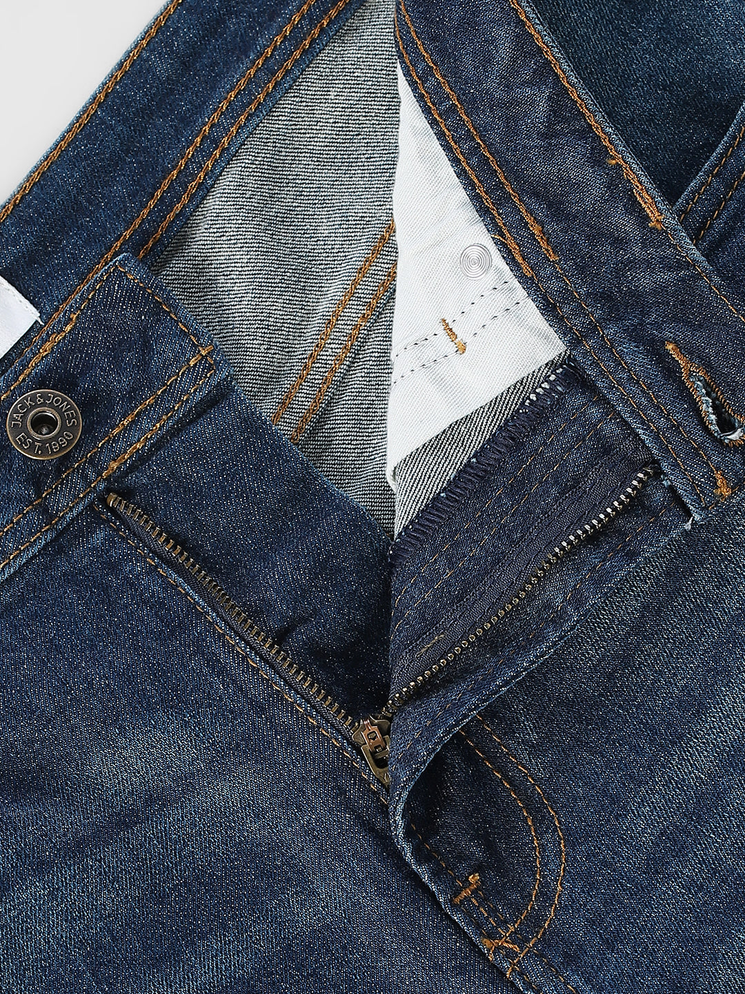 Blue Washed Cliff Bootcut Jeans