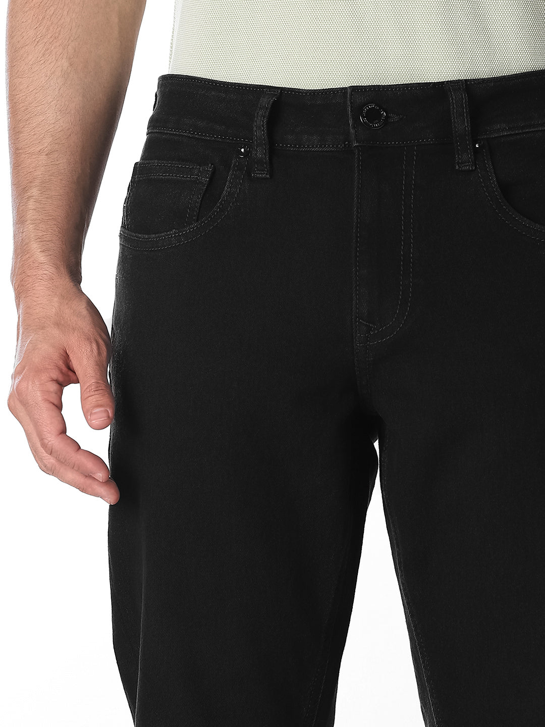 Black 5 pocket Slim Fit Jeans