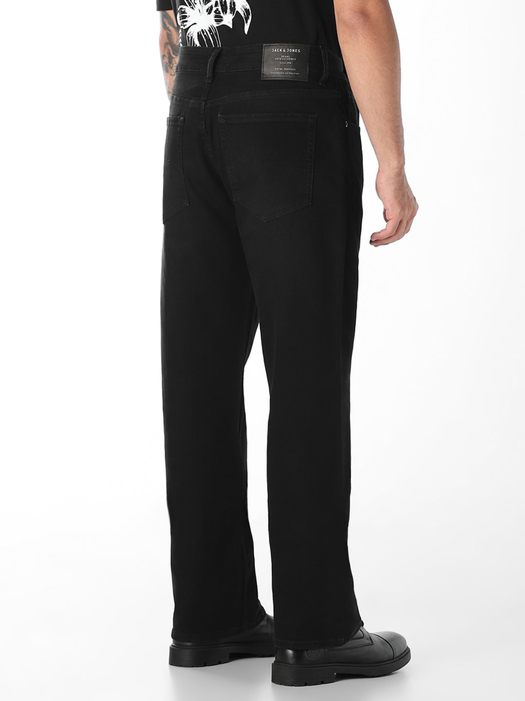 Black High Rise Ray Bootcut Jeans