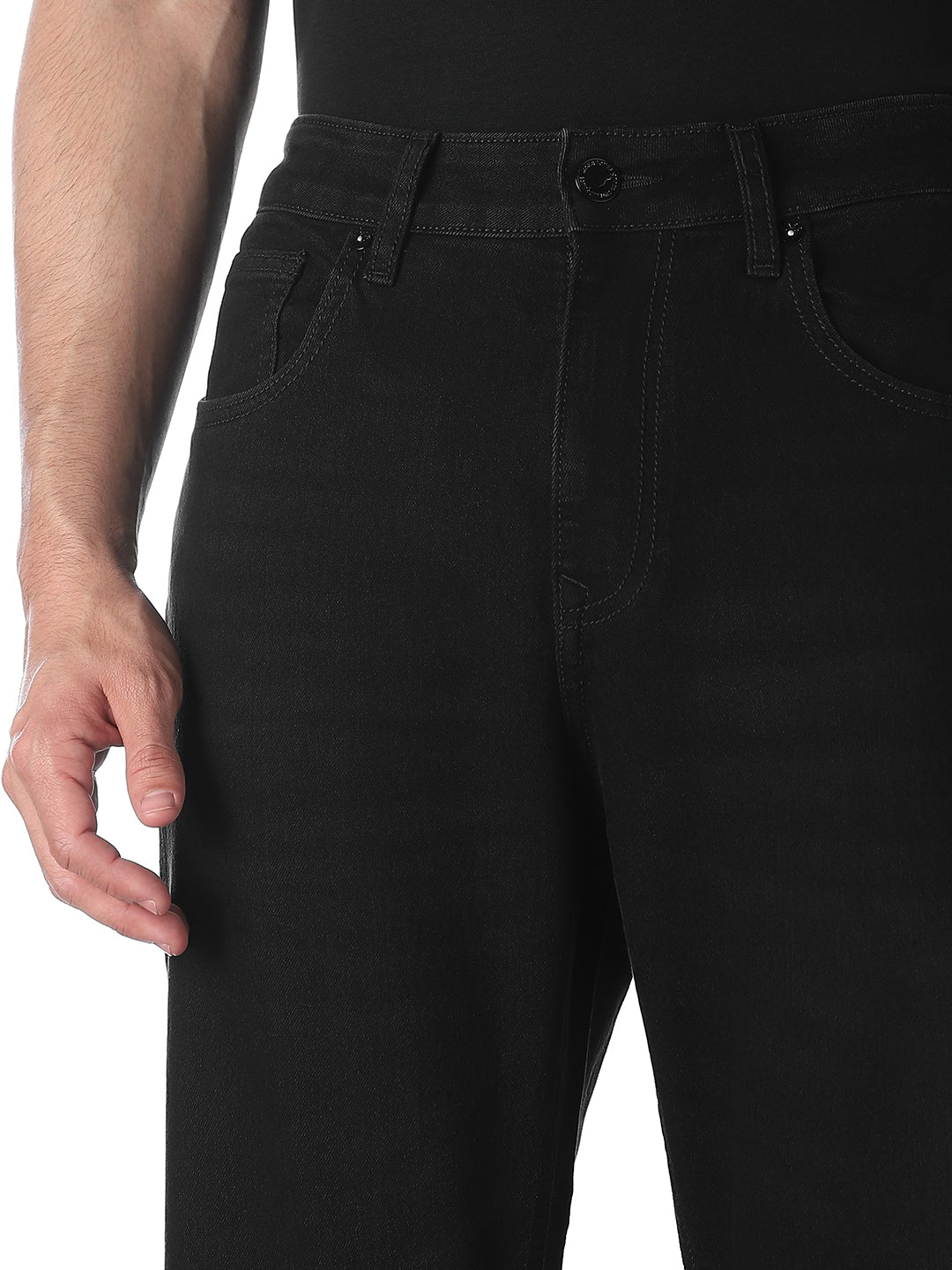 Black High Rise Ray Bootcut Jeans
