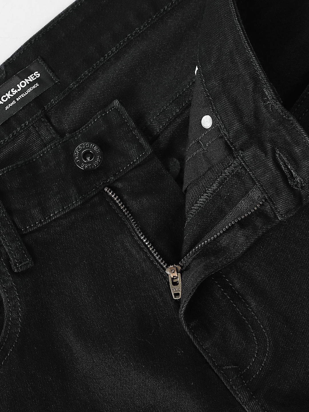 Black 5 Pocket Clark Regular Fit Jeans
