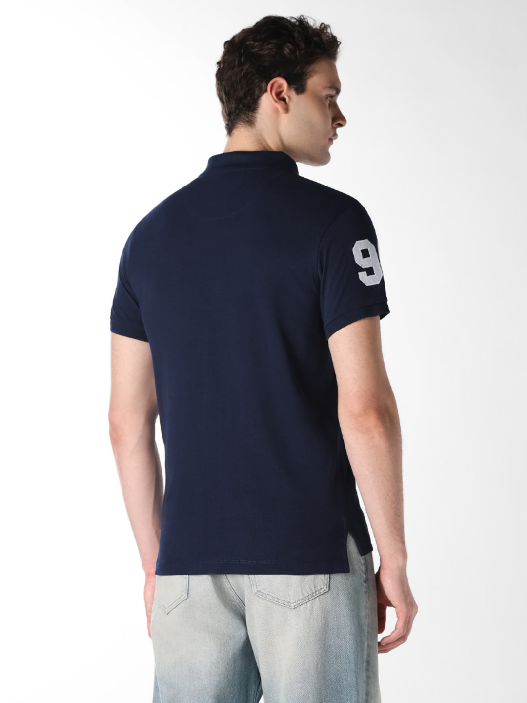 Logo Branding Knitted Polo