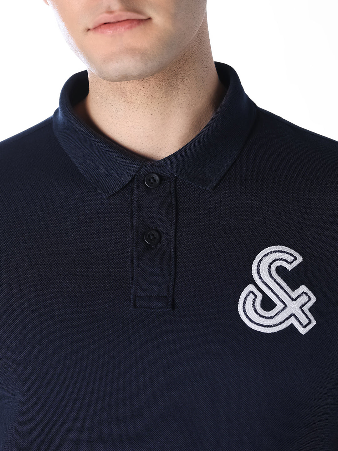 Logo Branding Knitted Polo