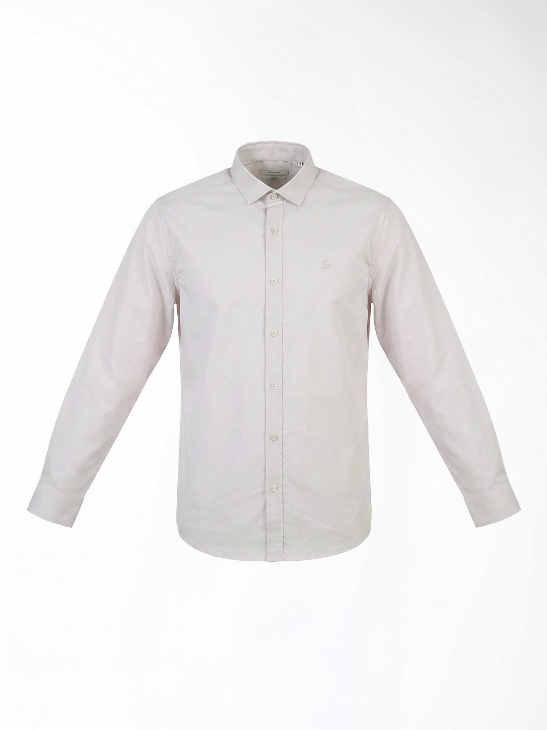 Grey Regular-fit twill shirt