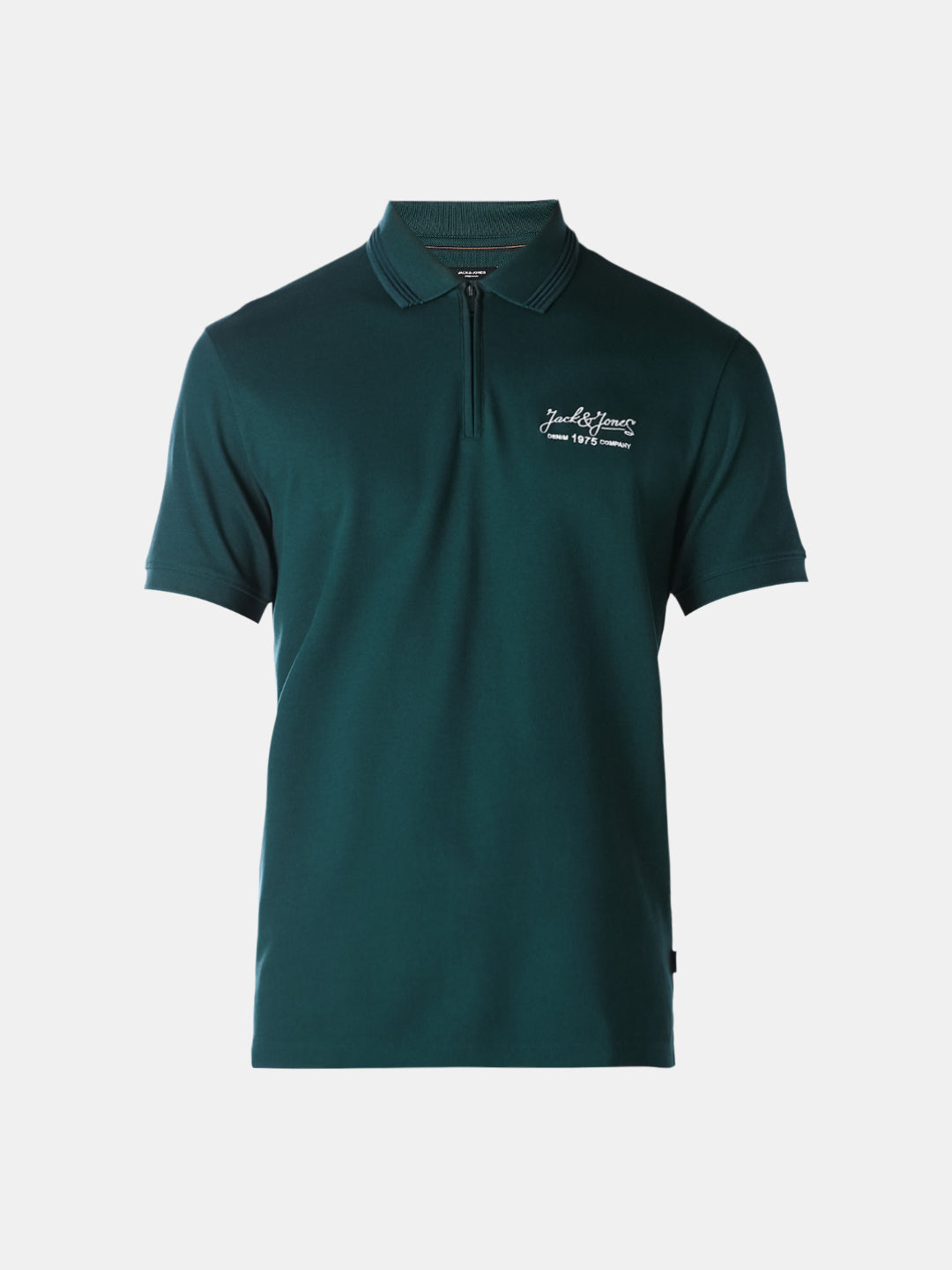 Dark Teal Knitted Polo