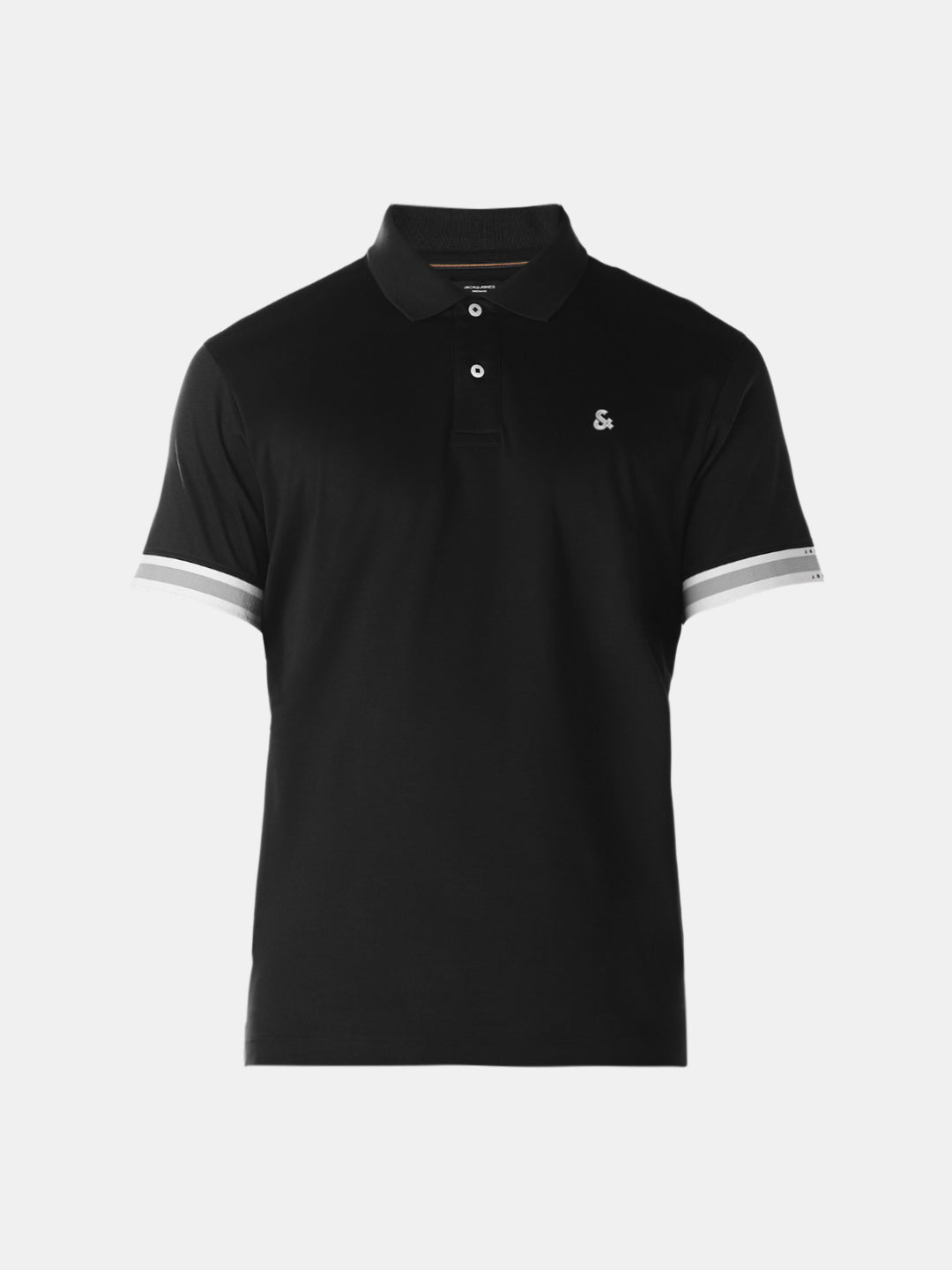 Black Regular Fit polo