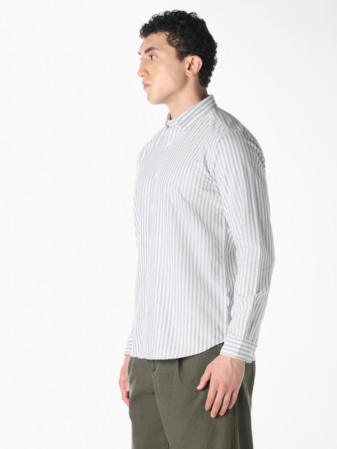 Striped Full Sleeves Shirt