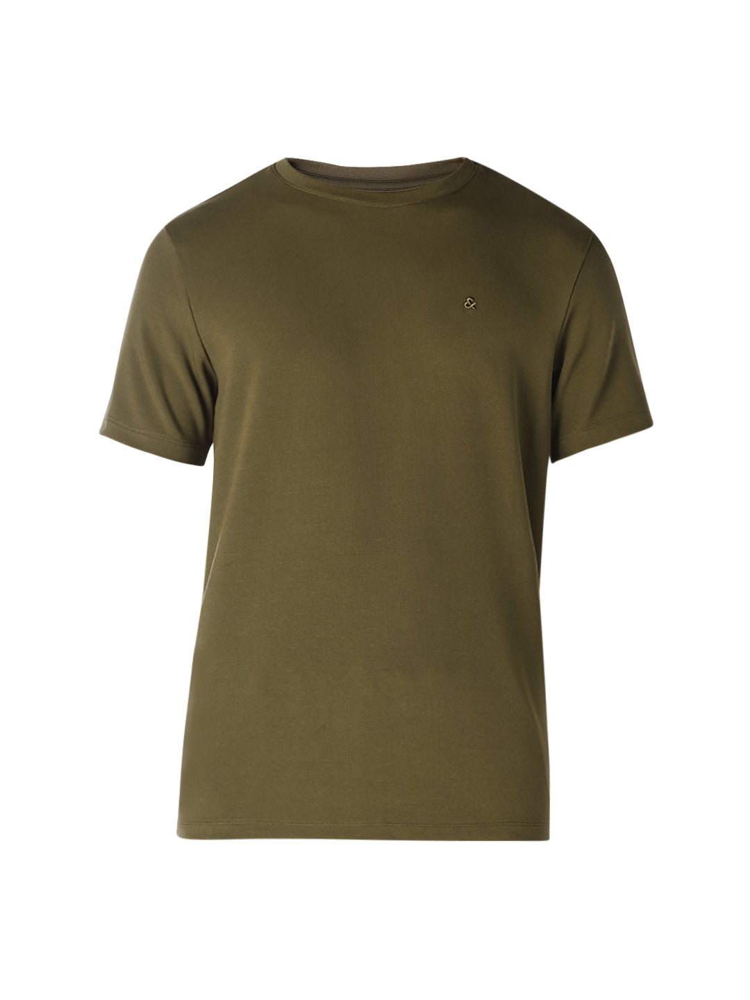 Dark Olive Crew Neck T-shirt