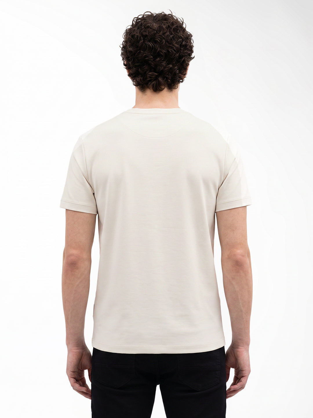 White Embroidered T-shirt