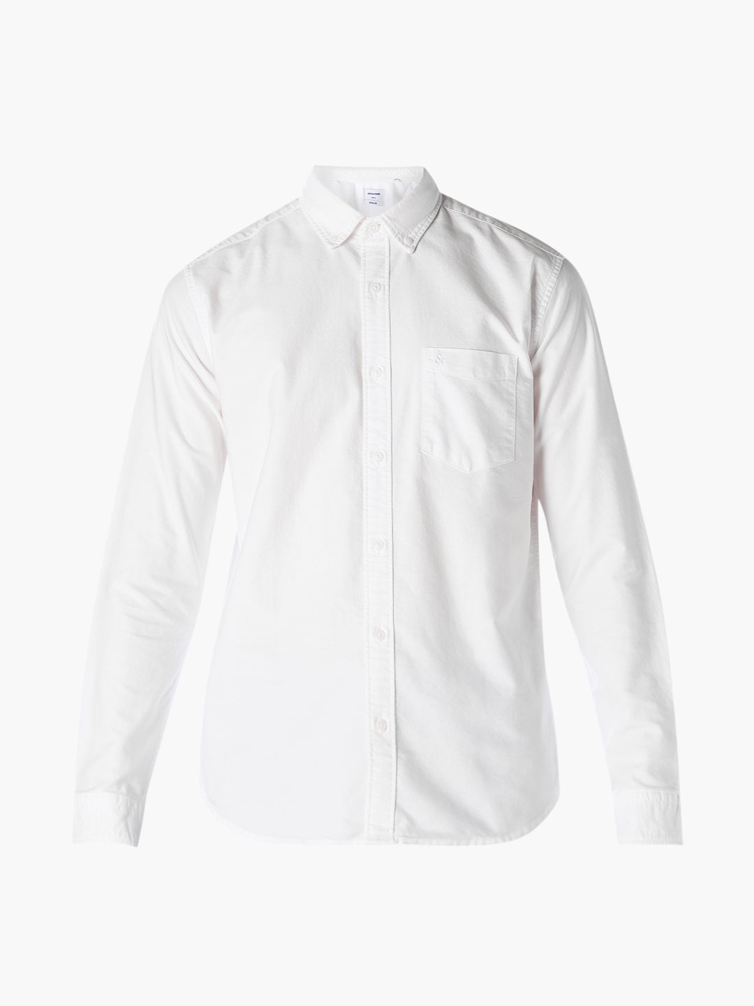 White Cotton Formal Shirt