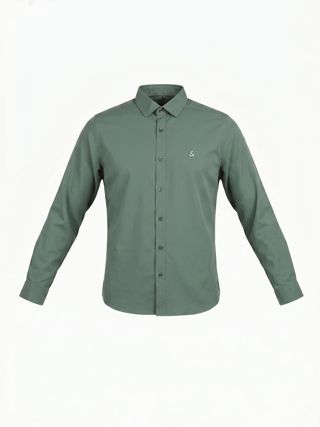 Light Green Formal Full Sleeves Shirt