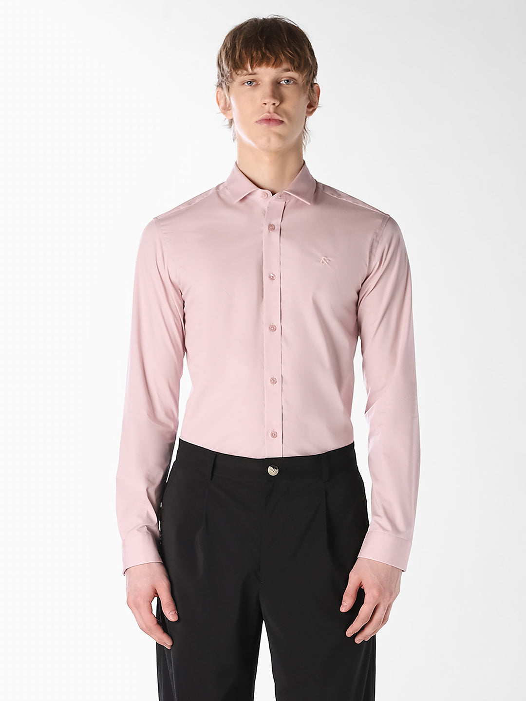 Lilac Regular Fit Formal Shirt
