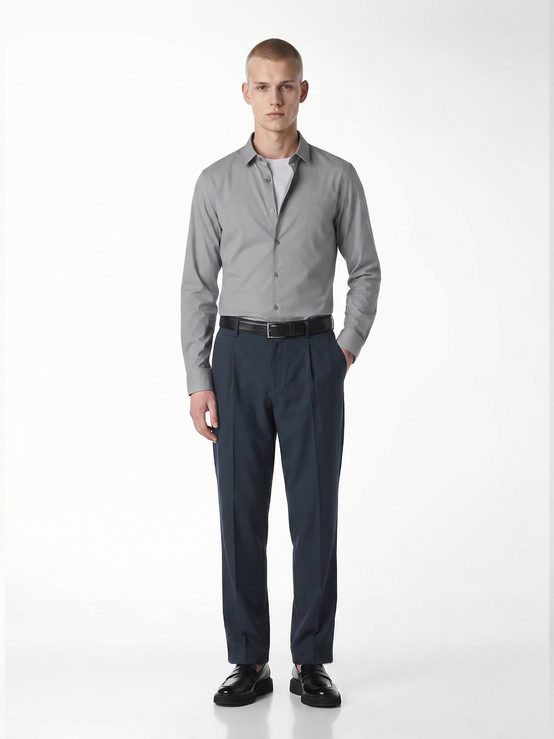 Light Grey Formal Shirt