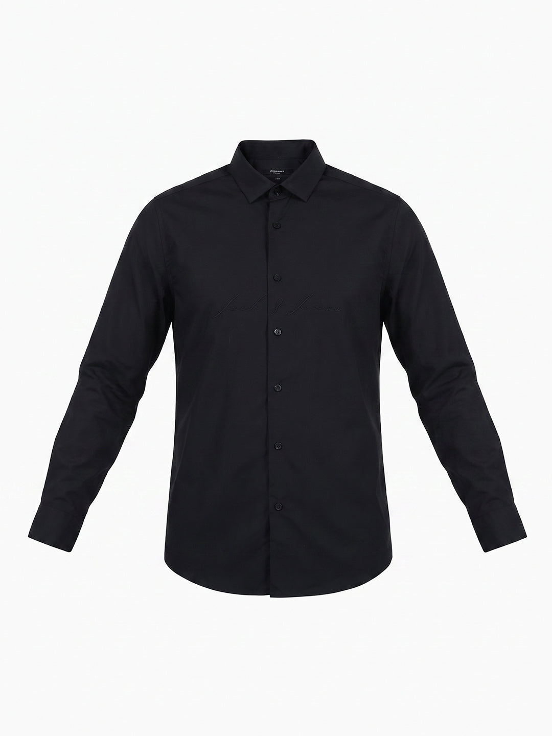 Black Embroidered Shirt