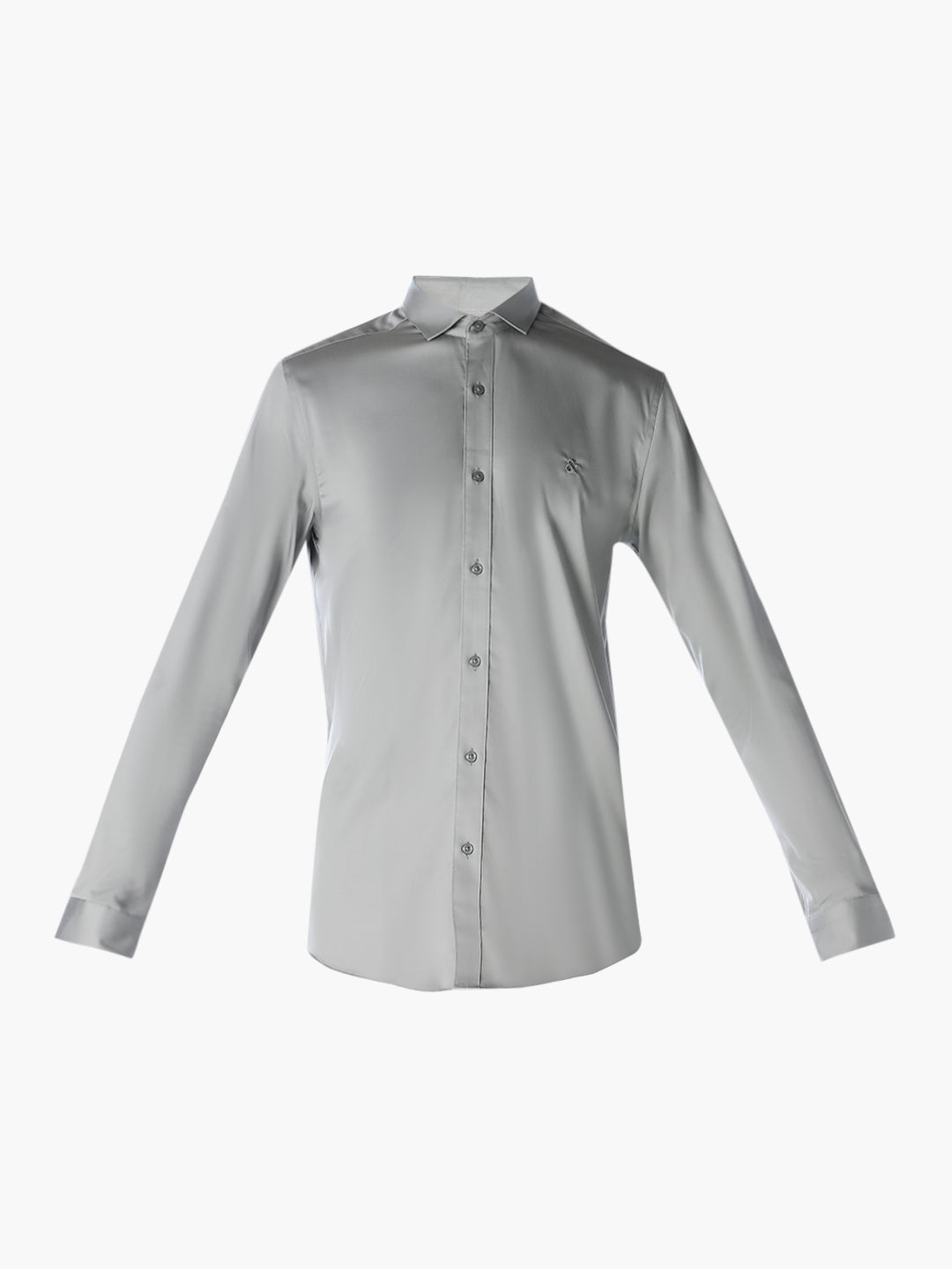 Light Grey Formal Full Sleeves Shirt