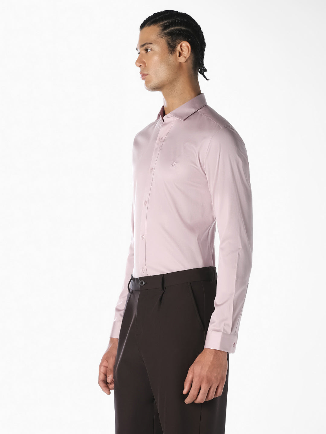 Pink Formal Full Sleeves Shirt