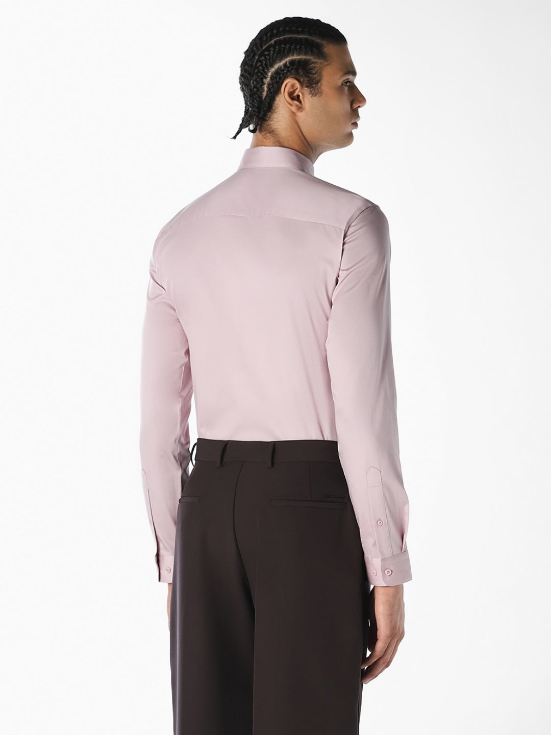 Pink Formal Full Sleeves Shirt