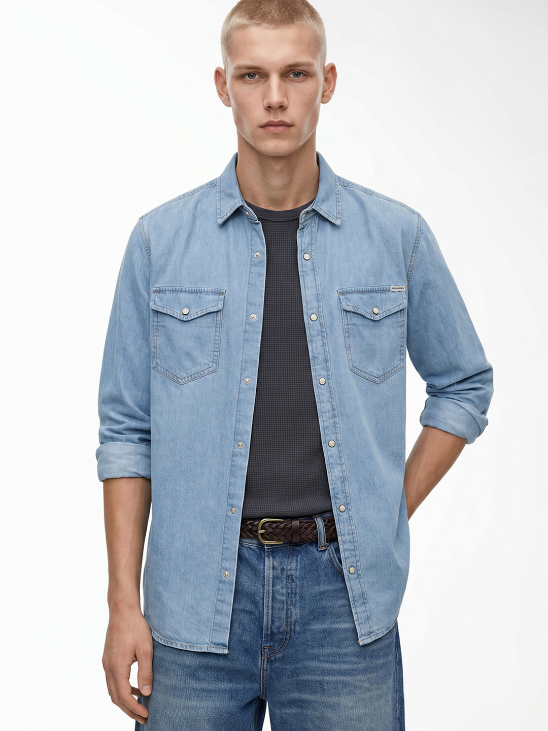 Light Blue Denim Shirt