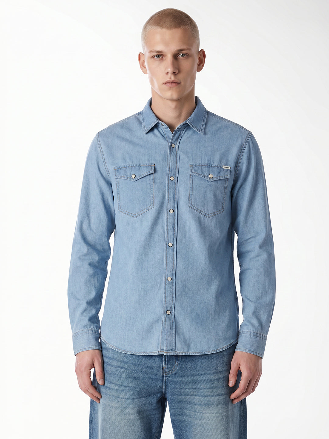 Light Blue Denim Shirt