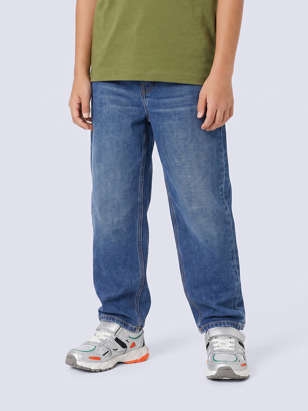 Boys Blue Washed Jeans