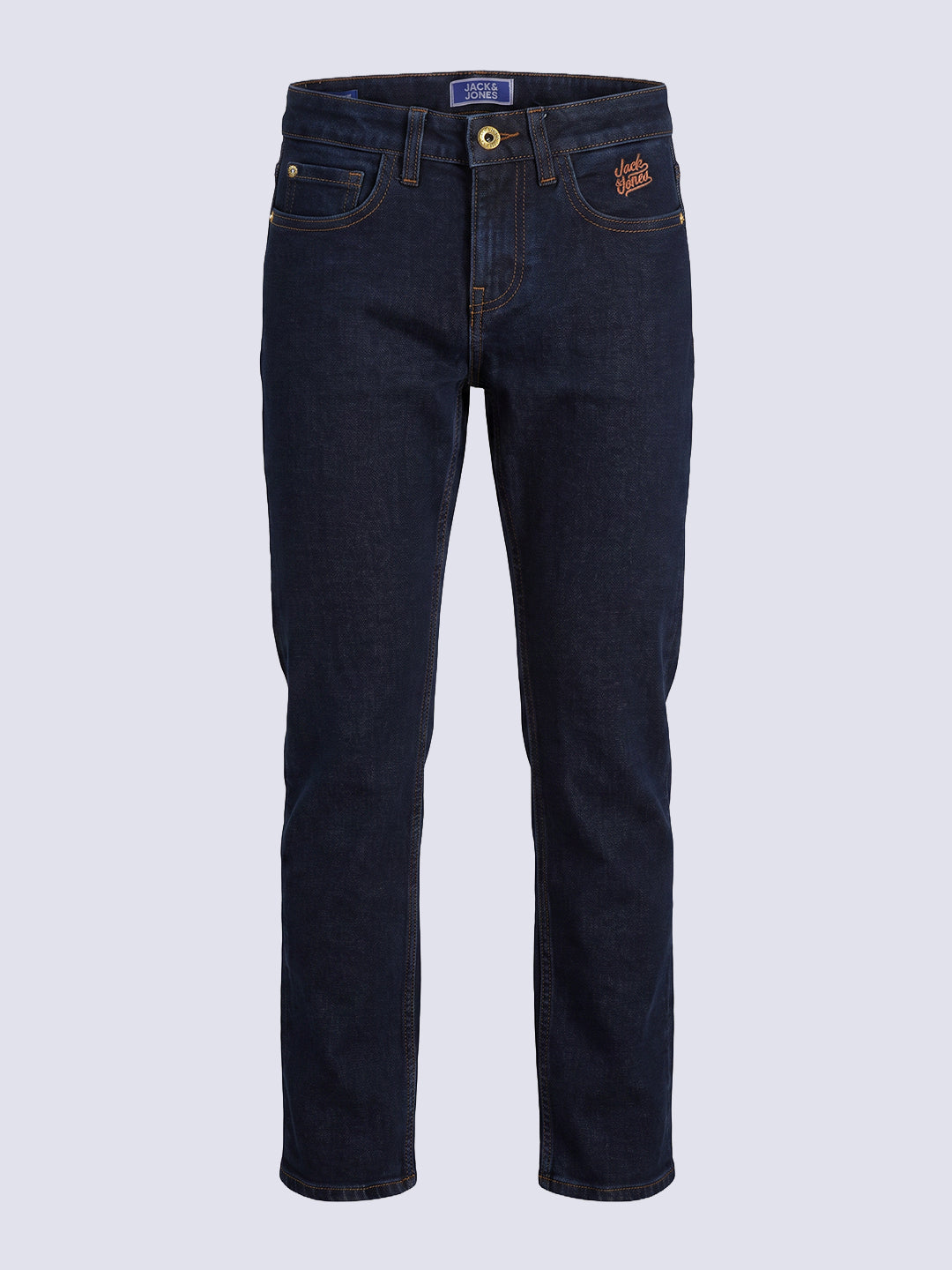 Boys Dark Blue Clark Regular Fit Jeans