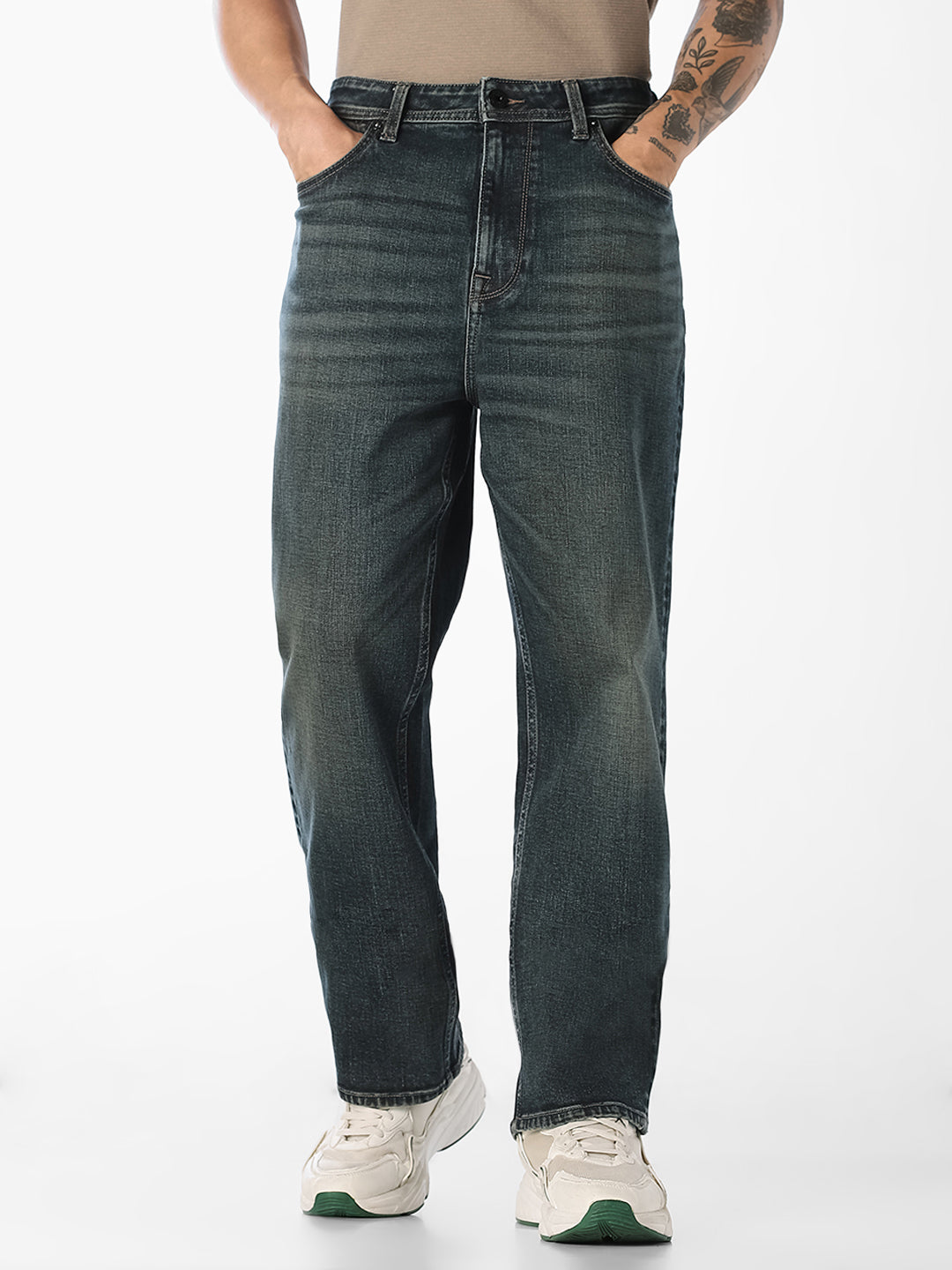 Washed Dario Loose Fit Jeans - 28/30