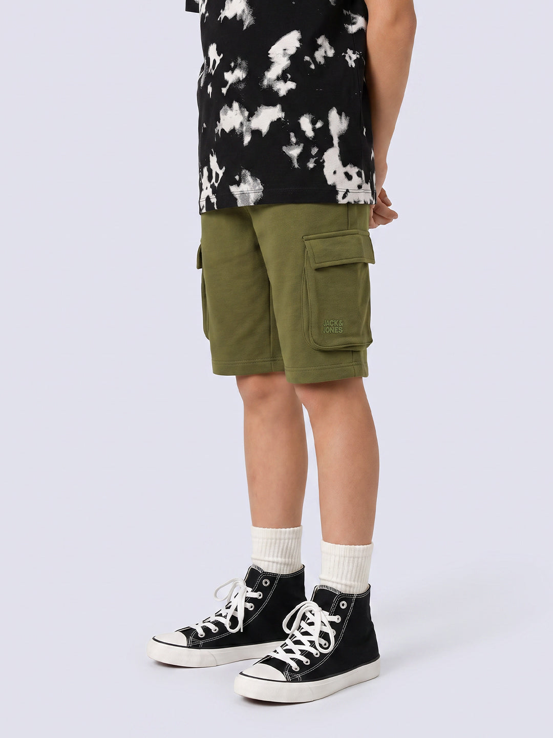 Boys Cotton Cargo Shorts