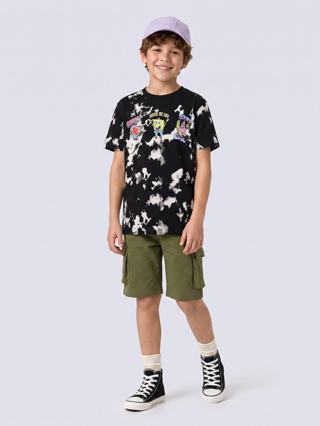 Boys Cotton Cargo Shorts
