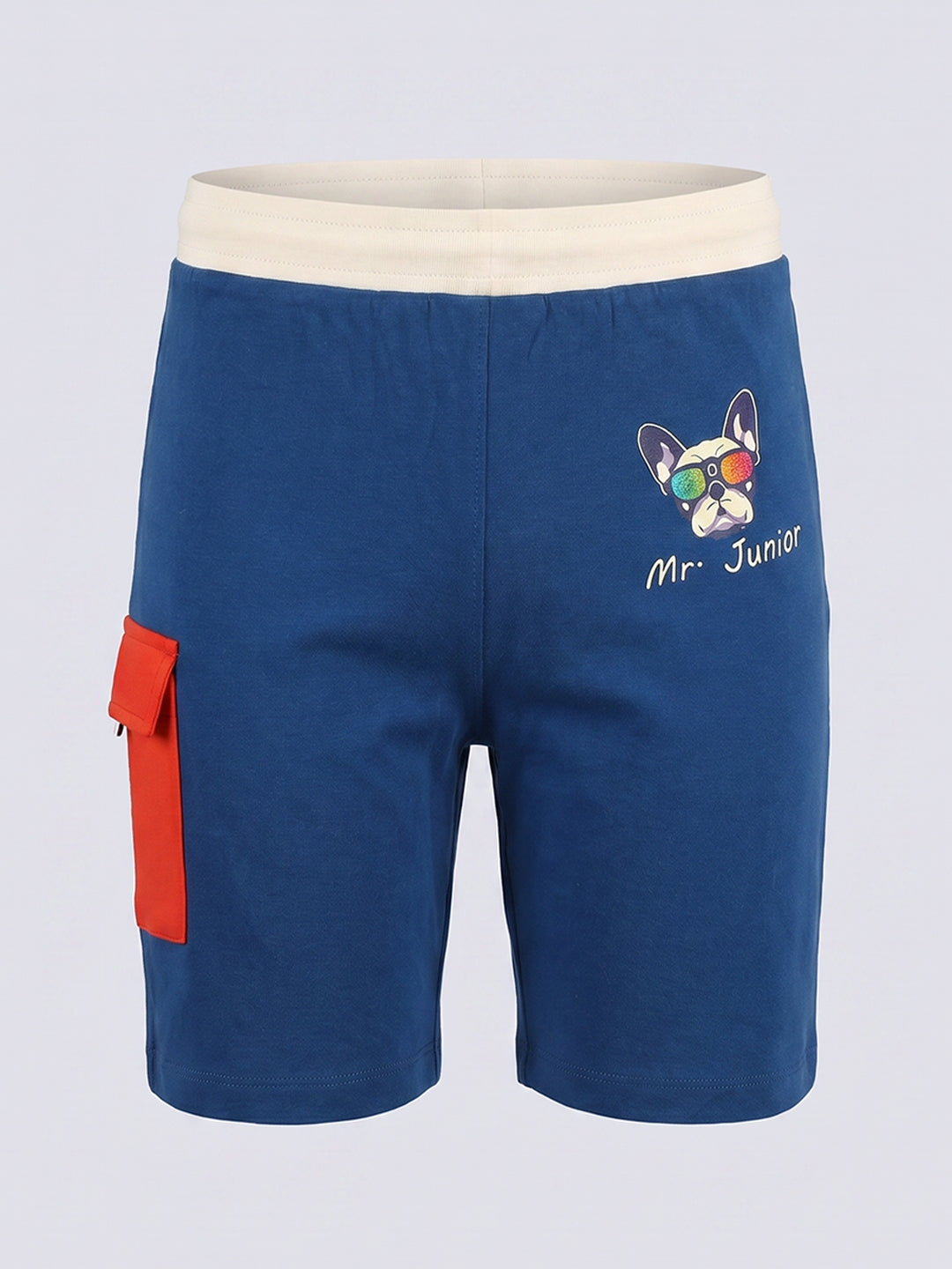Boys Colourblock Cargo Sweat Shorts