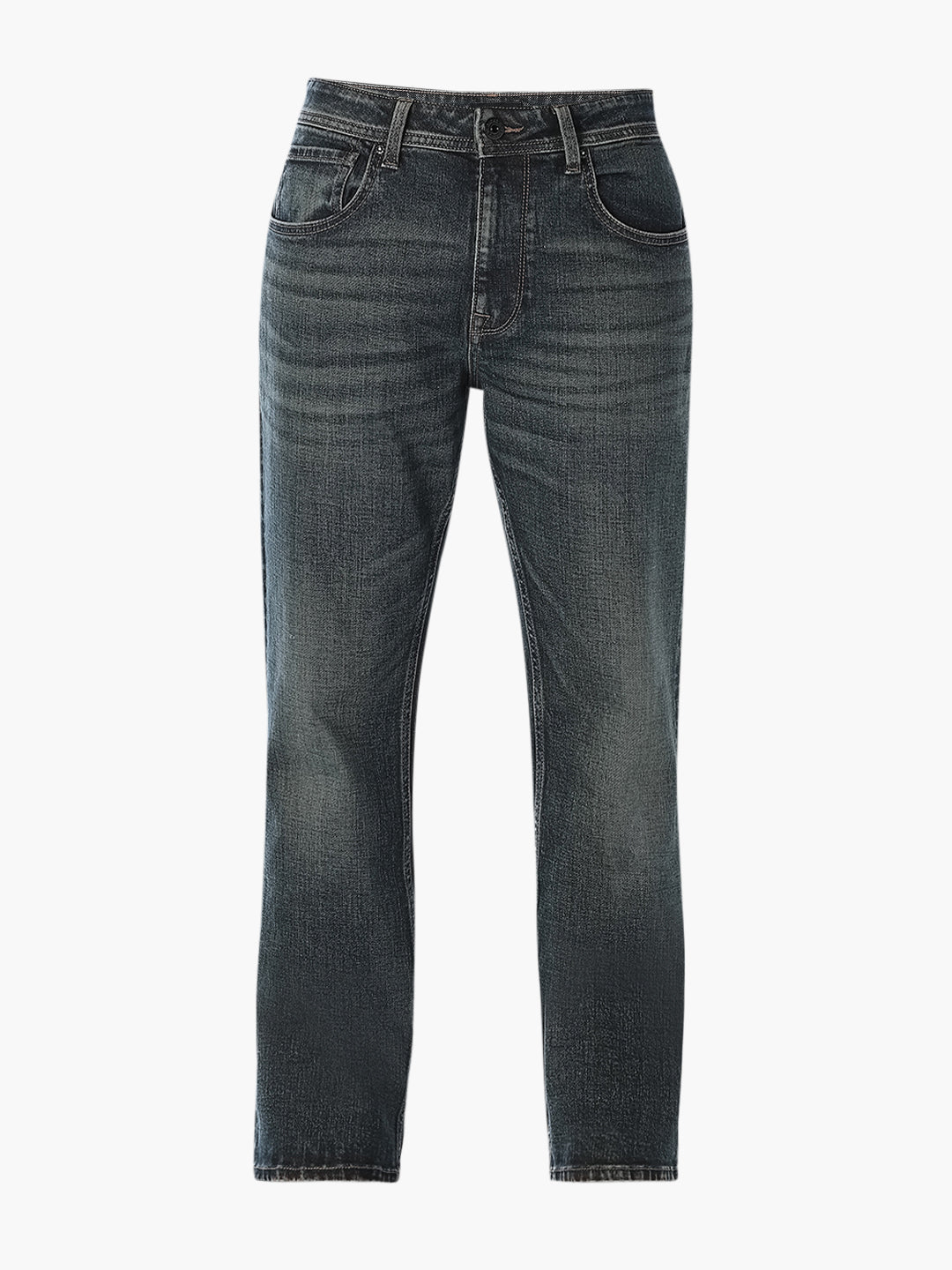 Blue Faded Cliff Bootcut Jeans