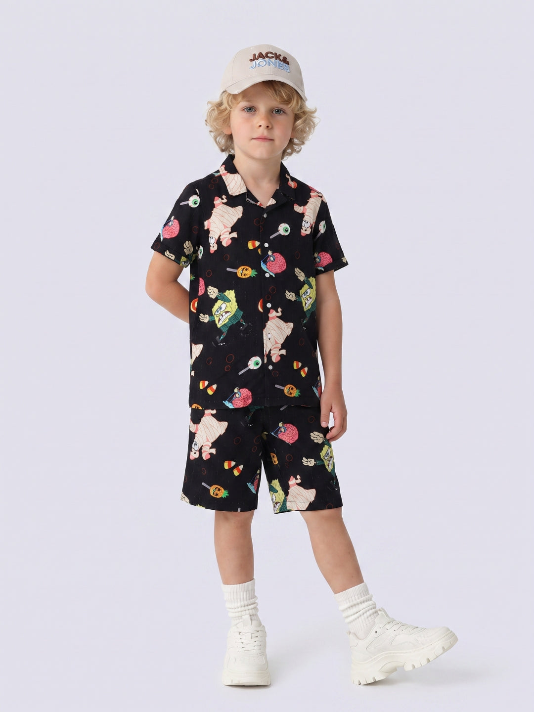 Boys SpongeBob Printed Shorts