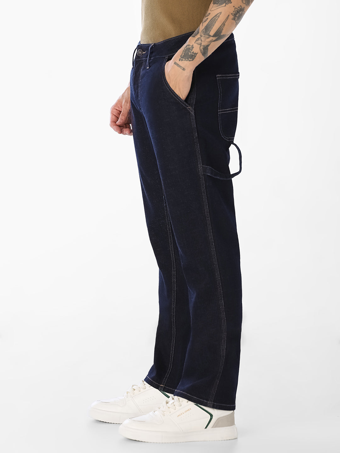 Dark Blue Clark Regular Fit Jeans