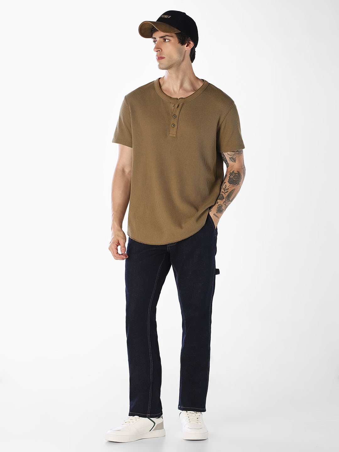 Dark Blue Clark Regular Fit Jeans