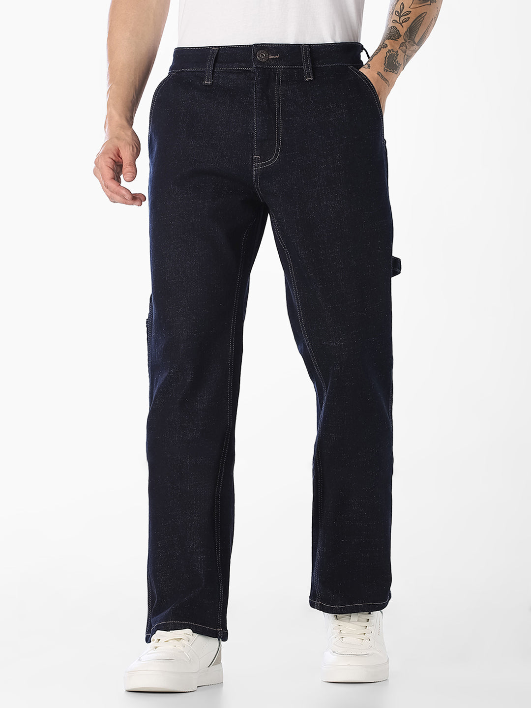 Dark Blue Cliff Bootcut Jeans - 28/30