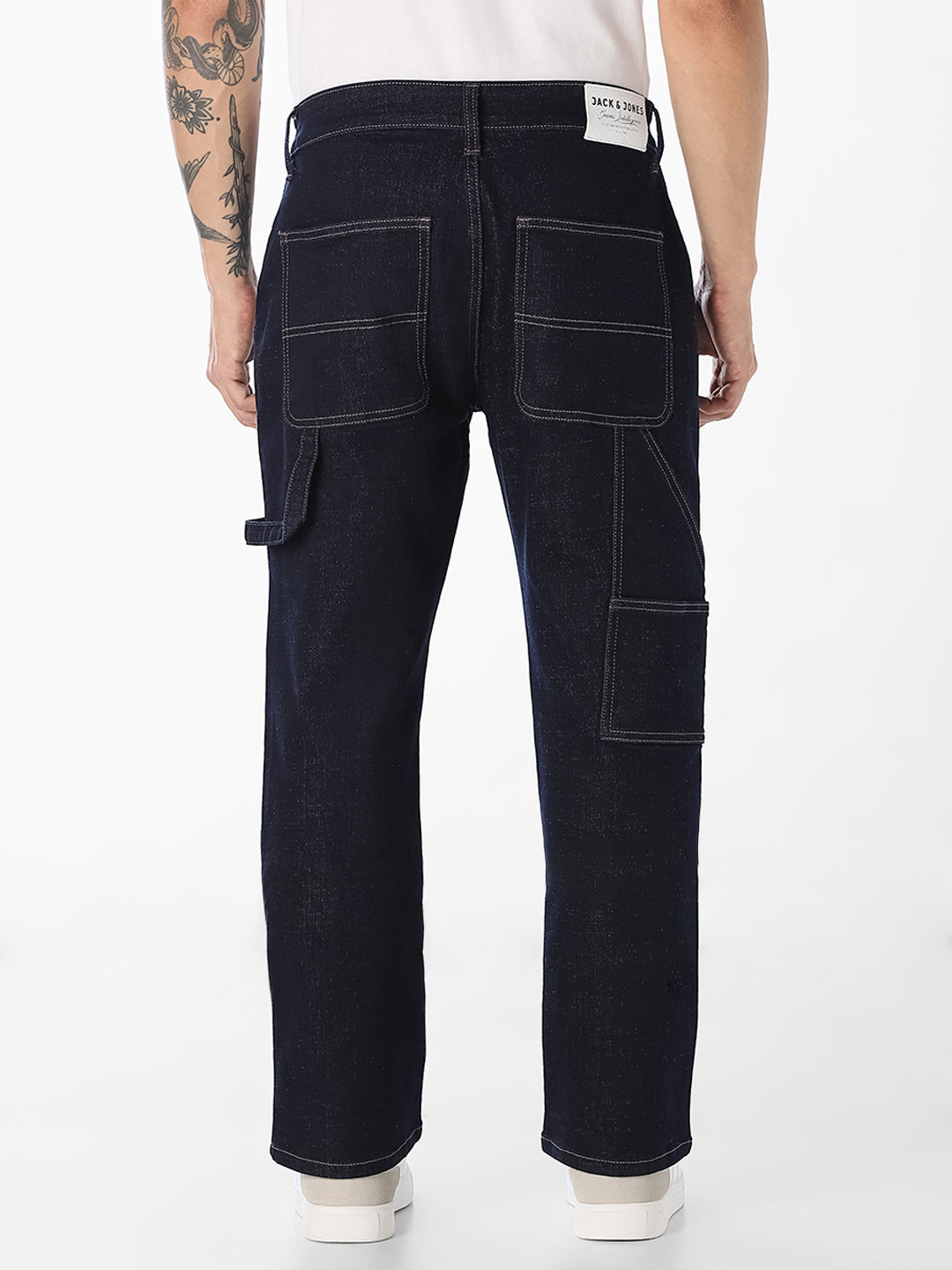 Dark Blue Cliff Bootcut Jeans