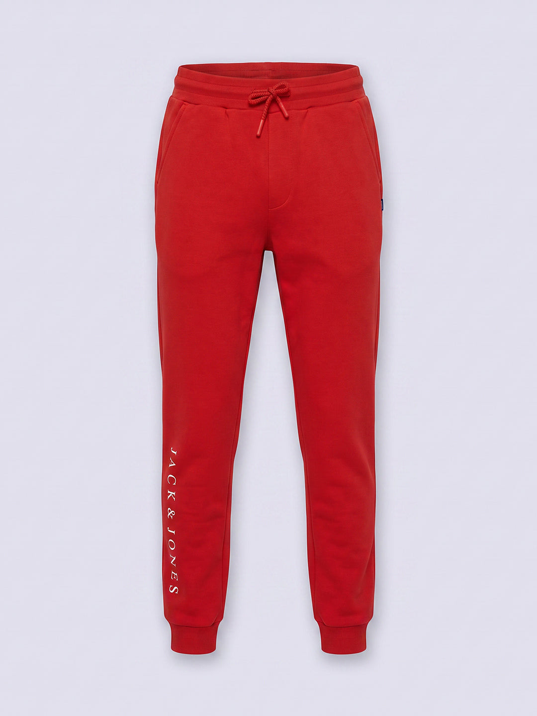 Boys Red Regular Fit Joggers