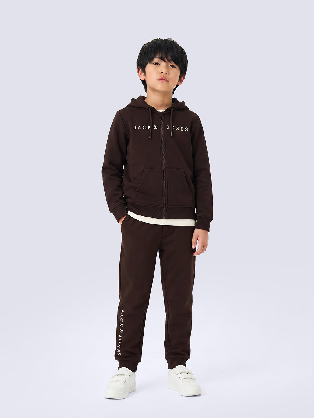 Boys Dark Brown Sweatpants