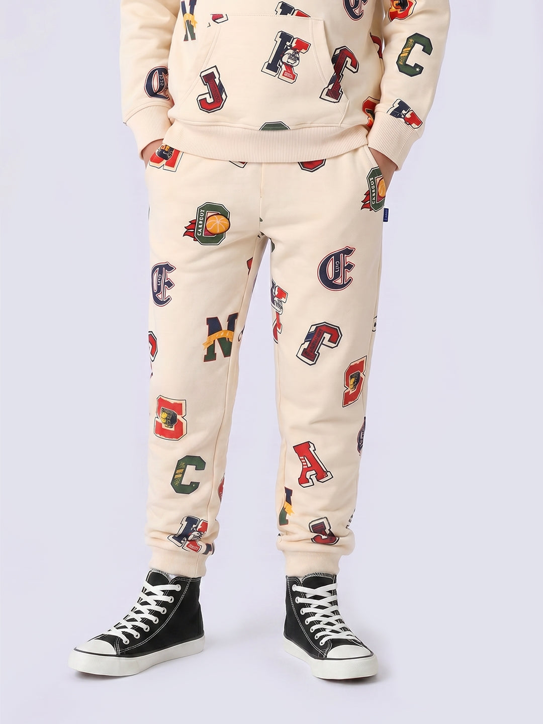 Boys Varsity Print Sweatpants