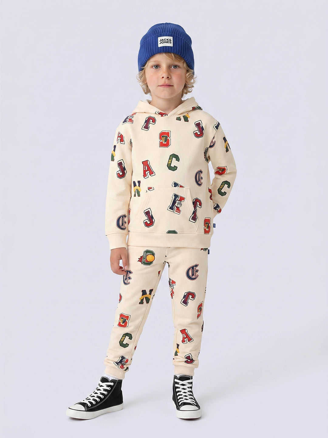 Boys Varsity Print Sweatpants