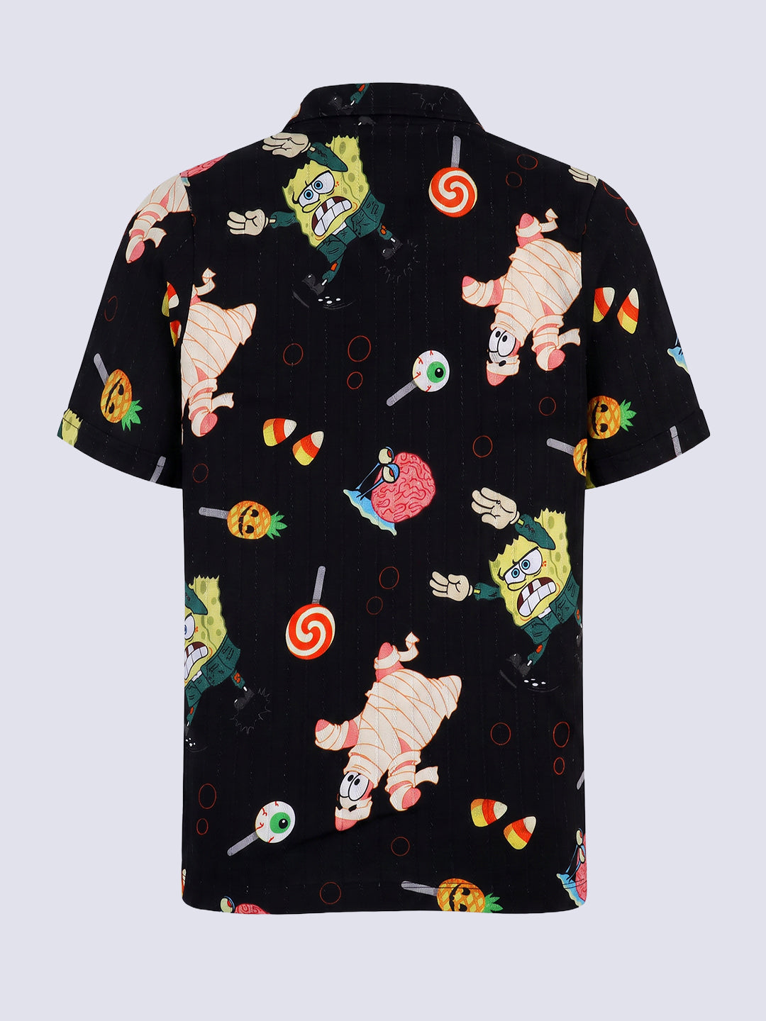 Boys Black SpongeBob Print Shirt